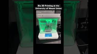 3D BioPrinting A Look at the Biomaterials amp Tissue Engineering Lab  the University of Mount Union [upl. by Ab]