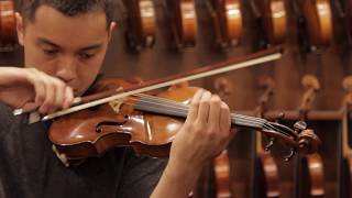 Giuseppe Gagliano Naples 1781  Violin Demonstration [upl. by Elora282]