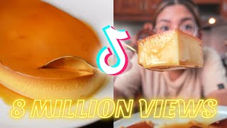 🍮 The ULTIMATE Leche Flan  VIRAL Tiktok Recipe 🍮 [upl. by Odlonyer458]