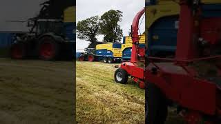 JF Kongskilde 1260 at silage NI 2019 [upl. by Greta]