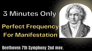 Bashar  3 First Minutes Beethoven 7th Symphony 2nd mov  perfect frequency  C bashar [upl. by Eihs]