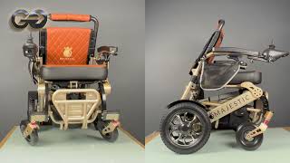 Comfygo IQ7000 Auto Folding Electric Wheelchair [upl. by Wallack]