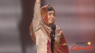 Malala Yousafzai  The right to learning should be given to any child [upl. by Uoliram]