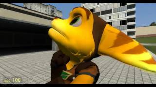 Messing with Ratchet in GMod Ratchet and Clank Video [upl. by Jenifer]