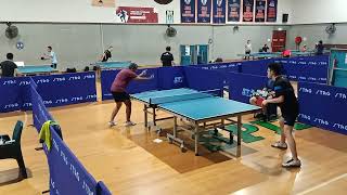 2023 sndtta spring div one Steven Lilin vs Joy Sarkar set 3 [upl. by Eelah]