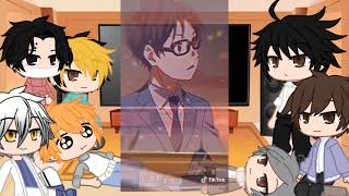 Haikyuu react to Kageyama’s past as Kousei Arimayour lie in April [upl. by Odraode469]