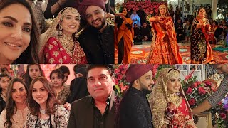 Tv Star ARISHA RAZI ki Shendi  Dulhan and celebrities ne lagai full Ronak Outstyle exclusive [upl. by Eustashe748]