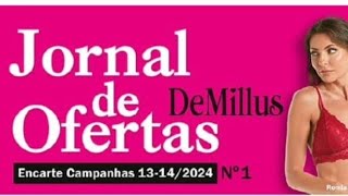 🛑 JORNAL DE OFERTAS Campanha 1314 Demillus [upl. by Hafirahs374]