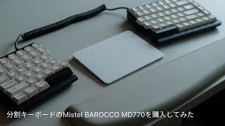 開封の儀Mistel BAROCCO MD770を購入してみた [upl. by Willman]