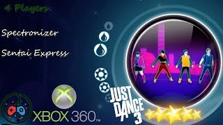 Spectronizer Just Dance 3 4 Players 5 Stars Xbox 360 OldGen [upl. by Ajiat11]