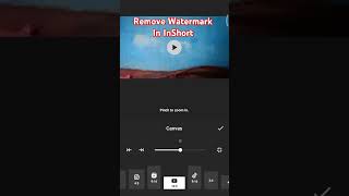 InShort 🔰 How To Remove Watermark In InShort 🔰 Remove Watermark [upl. by Enalda832]