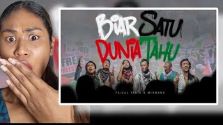 Biar Satu Dunia Tahu  Faizal Tahir amp Mirwana Official Music Video  Reaction [upl. by Stockwell]