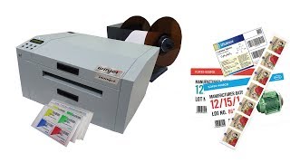 Winjet 168RC  Ultra Fast Inkjet Printer for Color Labels [upl. by Jahdal]