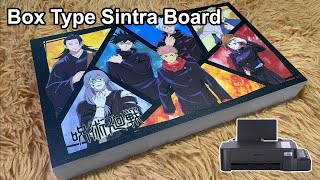 Box Type 2D Sintra Board  Picture Frame Sticker [upl. by Remsen]