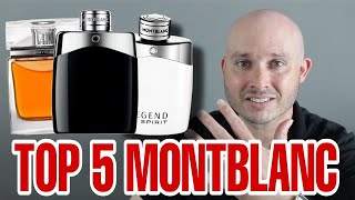 Top 5 BEST Montblanc FragrancesCologne  BEST MENS COLOGNE [upl. by Yonina]