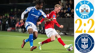 Highlights SILKEBORG VS LYNGBY BK  2  2   Danish superligaen 2024 [upl. by Krawczyk980]