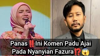 Fazura Nyanyi⁉️Ini Komen Padu Ajai⁉️😱 [upl. by Mohr]