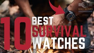 10 Best Outdoor amp Survival Watches [upl. by Alleon527]