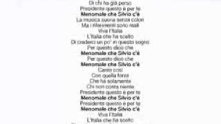 Menomale che Silvio cè  A Silvio Berlusconi nuovo inno [upl. by Myranda]