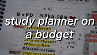 how i created a study planner in under 10 [upl. by Nathanael]