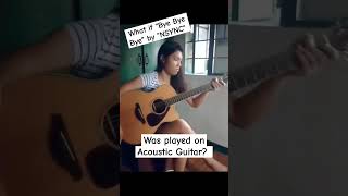 Bye Bye Bye  NSYNC Guitar Fingerstyle Percussive [upl. by Tacye323]