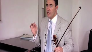 Vengerov On Accents In Mendelssohns Violin Concerto In E Minor [upl. by Mariana305]