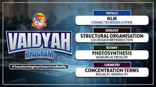 Motion Concentration Terms Photosynthesis amp Structural Organization VAIDYAH  SriChaitanyaEdu [upl. by Picardi42]