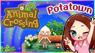 Welcome to Potatown  Animal Crossing New Leaf Town Tour  MissFushi [upl. by Ocinom]