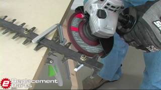 How to Sharpen Hedgetrimmer Blades [upl. by Ortiz]