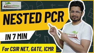 Nested PCR procedure explained  Nested PCR for CSIR NET [upl. by Uase]