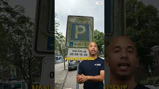 Uitzondering Parkeerbord Uitleg parkeren auto theorie theorietoppers [upl. by Lenra]