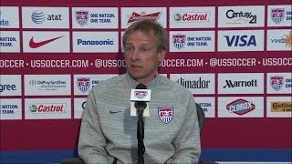 Jurgen Klinsmann Press Conference after World Cup Roster Announcement [upl. by Gylys]