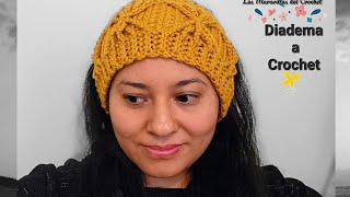 DIADEMA A CROCHET tejida paso a paso para MUJER 💰🛍🎁 handmade diy tutorial [upl. by Patric305]