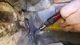 lead welding part 2 [upl. by Asiole]