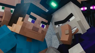 Annoying Villagers 8  Original Minecraft Animation by MrFudgeMonkeyz [upl. by Trefler]