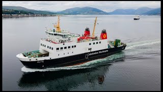 CalMac ferries at Rothesay [upl. by Inanaup955]