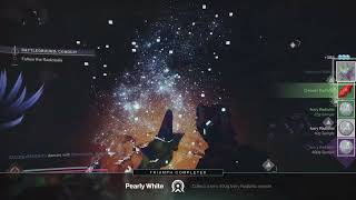 Destiny 2 legendary radiolariolte pearly white triumph battleground [upl. by Yankee]