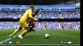 Joe Hart EPIC dribble vs Hull [upl. by Tocci645]