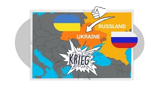 Krieg in der Ukraine  ein Überblick  logo einfach erklärt [upl. by Ahseiyn276]