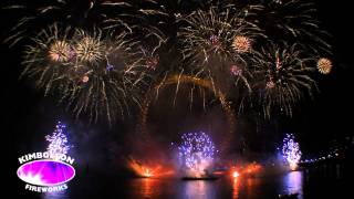 London Eye New Year 2012 Fireworks Display [upl. by Aharon788]