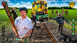 CALL OF DUTY ZOMBIES IRL 24 Hour ZOMBIE TRAIN Survival [upl. by Ydassac]