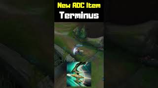 New ADC Item Terminus  League of Legends shorts [upl. by Anizor]