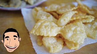 NONNA’S CHIACCHIERE RECIPE  How to Make Italian Fried Cookies  CROSTOLI [upl. by Narol]