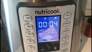 How to Use Pressure Cooker  Nutricook Beginner Instructions [upl. by Animehliw207]