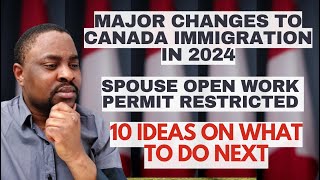 Canada To Limit Study Permit Approval For International Students  No More Spouse Open Work Permit [upl. by Berget]