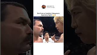 Don Frye vs Yoshihiro Takayamas legendary fight highlights mma youtube aura magie [upl. by Liponis]