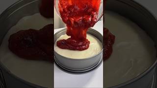 Strawberry Cheesecake recipe with simple ingredients no gelatin no oven  easy to prepare [upl. by Latimer776]