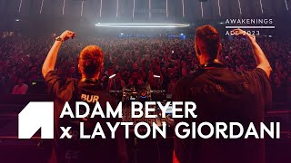 Adam Beyer x Layton Giordani  Awakenings x Drumcode ADE 2023 [upl. by Nyret]