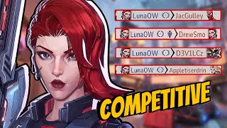 Solo Carrying With BLACK WIDOW In COMPETITIVE  Marvel Rivals [upl. by Grevera]