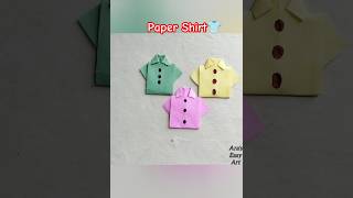 Paper Shirt craft easy idea diy cutepapercraft papercraft craft artsandcrafts [upl. by Elysha]